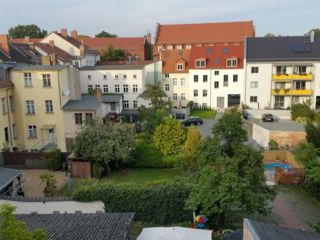 Blick aus dem Fenster